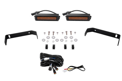 SS6 LED Lightbar Kit for 2019-2021 Ford Ranger, Amber Driving