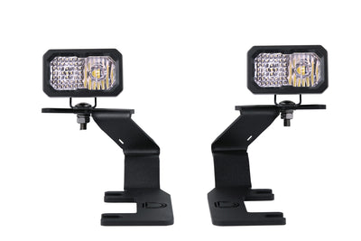 Stage Series 2in LED Ditch Light Kit for 2015-2021 GMC Canyon, Sport White Combo