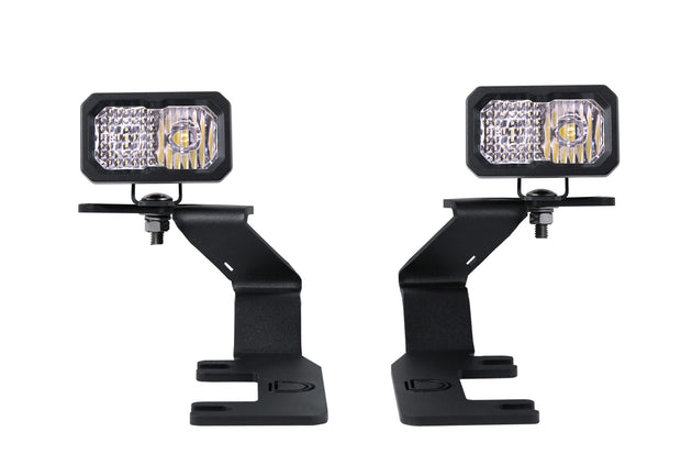 Stage Series 2in LED Ditch Light Kit for 2015-2021 GMC Canyon, Sport White Combo