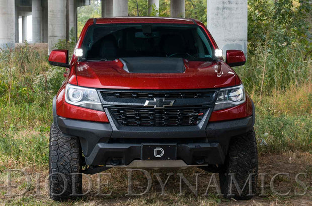 Stage Series 2in LED Ditch Light Kit for 2015-2021 Chevrolet Colorado, Pro White Combo Diode Dynamics