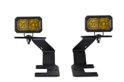 Stage Series 2in LED Ditch Light Kit for 2015-2021 Chevrolet Colorado, Pro Yellow Combo Diode Dynamics