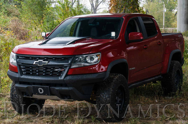 Stage Series 2in LED Ditch Light Kit for 2015-2021 Chevrolet Colorado, Pro Yellow Combo Diode Dynamics