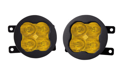 SS3 LED Fog Light Kit for 2012-2014 Honda CR-V Yellow SAE Fog Sport w/ Backlight Diode Dynamics