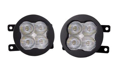 SS3 LED Fog Light Kit for 2012-2014 Honda CR-V White SAE Fog Pro w/ Backlight Diode Dynamics