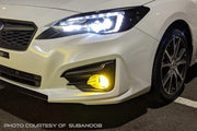 SS3 LED Fog Light Kit for 2015-2021 Subaru Impreza (w/ Eyesight Package) Yellow SAE Fog Pro w/ Backlight Diode Dynamics