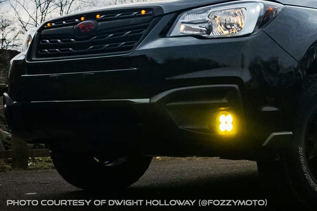 SS3 LED Fog Light Kit for 2014-2018 Subaru Forester White SAE Fog Max w/ Backlight Diode Dynamics