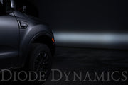 SS3 LED Fog Light Kit for 2019-2021 Ford Ranger White SAE Fog Max w/ Backlight Diode Dynamics
