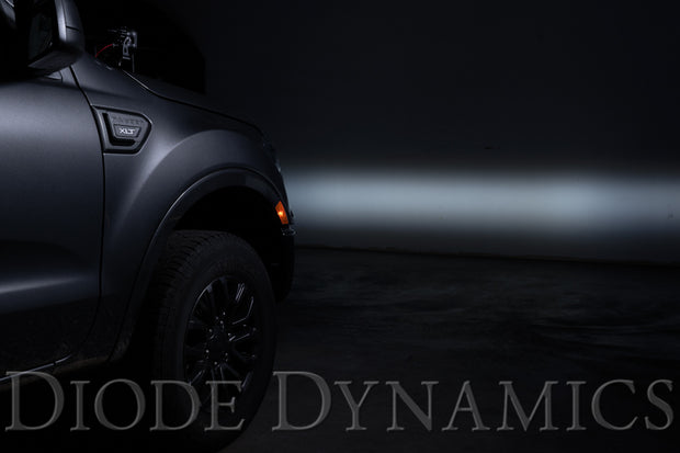 SS3 LED Fog Light Kit for 2019-2021 Ford Ranger White SAE Fog Max w/ Backlight Diode Dynamics