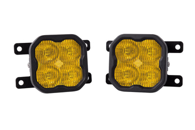 SS3 LED Fog Light Kit for 2019-2021 Ram 1500 (non-LED) Yellow SAE Fog Max w/ Backlight Diode Dynamics