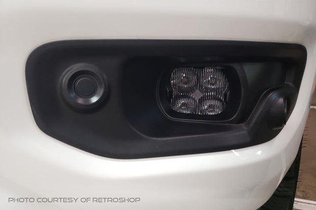 SS3 LED Fog Light Kit for 2019-2021 Ram 1500 (non-LED) Yellow SAE Fog Max w/ Backlight Diode Dynamics