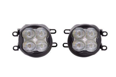 SS3 LED Fog Light Kit for 2016-2021 Toyota RAV4 White SAE Fog Sport w/ Backlight Diode Dynamics
