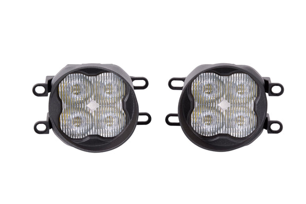 SS3 LED Fog Light Kit for 2016-2021 Toyota RAV4 White SAE Fog Pro w/ Backlight Diode Dynamics