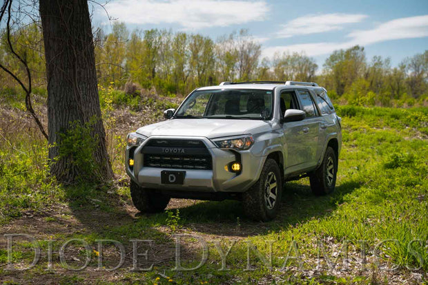SS3 LED Fog Light Kit for 2010-2021 Toyota 4Runner Yellow SAE Fog Max w/ Backlight Diode Dynamics