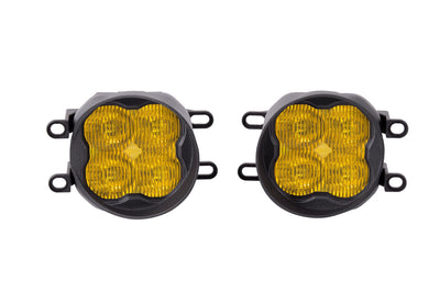 SS3 LED Fog Light Kit for 2009-2013 Toyota Matrix Yellow SAE Fog Max w/ Backlight Diode Dynamics