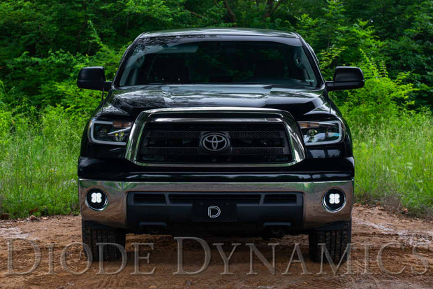 SS3 LED Fog Light Kit for 2007-2013 Toyota Tundra White SAE Fog Sport w/ Backlight Diode Dynamics