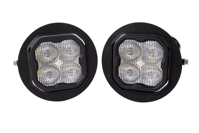 SS3 LED Fog Light Kit for 2004-2005 Toyota Solara White SAE Fog Pro w/ Backlight Diode Dynamics