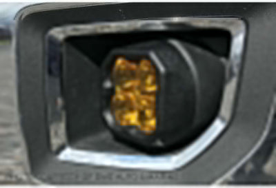 SS3 LED Fog Light Kit for 2007-2009 Ford Escape White SAE Fog Sport w/ Backlight Diode Dynamics