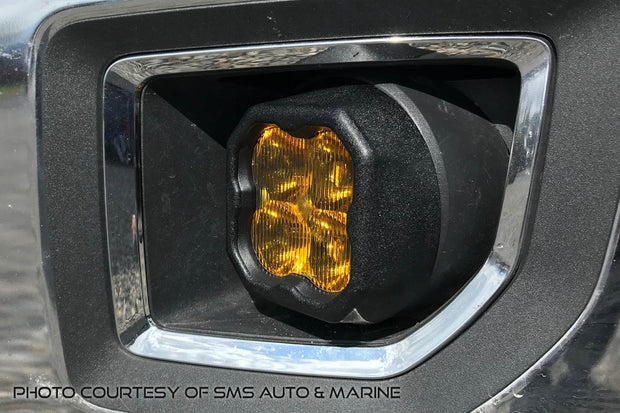 SS3 LED Fog Light Kit for 2007-2014 Chevrolet Tahoe Yellow SAE Fog Sport w/ Backlight Diode Dynamics