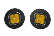 SS3 LED Fog Light Kit for 2007-2014 GMC Sierra 2500/3500 Yellow SAE Fog Sport w/ Backlight Diode Dynamics