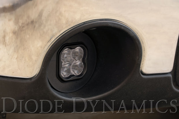 SS3 LED Fog Light Kit for 2007-2014 GMC Sierra 2500/3500 Yellow SAE Fog Sport w/ Backlight Diode Dynamics