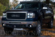 SS3 LED Fog Light Kit for 2007-2013 GMC Sierra 1500 Yellow SAE Fog Sport w/ Backlight Diode Dynamics
