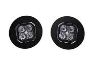 SS3 LED Fog Light Kit for 2007-2014 GMC Sierra 2500/3500 Yellow SAE Fog Max w/ Backlight Diode Dynamics