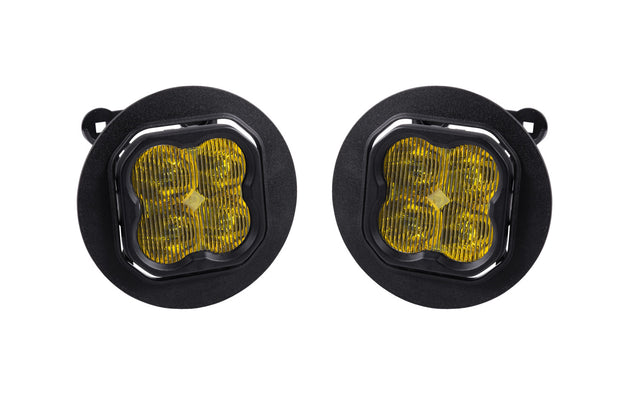 SS3 LED Fog Light Kit for 2013-2019 Subaru Outback White SAE Fog Sport w/ Backlight Diode Dynamics