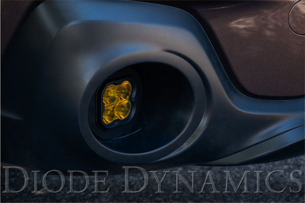SS3 LED Fog Light Kit for 2013-2019 Subaru Outback Yellow SAE Fog Sport w/ Backlight Diode Dynamics