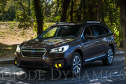 SS3 LED Fog Light Kit for 2013-2019 Subaru Outback White SAE Fog Max w/ Backlight Diode Dynamics