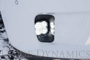 SS3 LED Fog Light Kit for 2019-2021 Ram 1500 Classic White SAE Fog Pro w/ Backlight Diode Dynamics