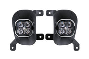 SS3 LED Fog Light Kit for 2019-2021 Ram 1500 Classic White SAE Fog Pro w/ Backlight Diode Dynamics
