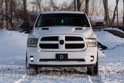 SS3 LED Fog Light Kit for 2013-2018 Ram 1500 White SAE Fog Max w/ Backlight Diode Dynamics