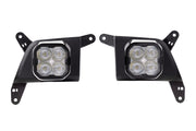 SS3 LED Fog Light Kit for 2019-2021 Chevrolet Silverado 1500 White SAE Fog Max w/ Backlight Diode Dynamics