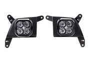 SS3 LED Fog Light Kit for 2019-2021 Chevrolet Silverado 1500 White SAE Fog Max w/ Backlight Diode Dynamics