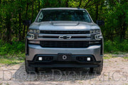SS3 LED Fog Light Kit for 2019-2021 Chevrolet Silverado 1500 Yellow SAE Fog Max w/ Backlight Diode Dynamics
