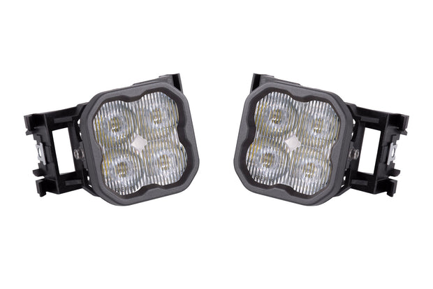 SS3 LED Fog Light Kit for 2011-2014 Subaru WRX/STi White SAE Fog Max w/ Backlight Diode Dynamics