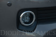 SS3 LED Fog Light Kit for 2012-2014 Toyota Prius, White SAE Fog Pro with Backlight Diode Dynamics