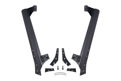 Stage Series Windshield Bracket Kit for 2007-2018 Jeep JK Wrangler Diode Dynamics