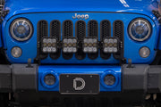 Stage Series Grille Bracket Kit for 2007-2018 Jeep JK Wrangler Diode Dynamics