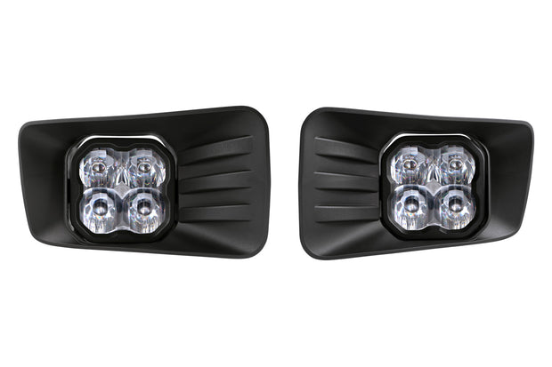 SS3 LED Fog Light Kit for 2015-2020 GMC Yukon, Yellow SAE Fog Sport with Backlight Diode Dynamics