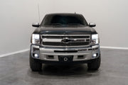SS3 LED Fog Light Kit for 2007-2015 Chevrolet Silverado, White SAE Fog Pro with Backlight Diode Dynamics