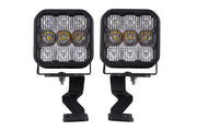 Stage Series Ditch Light Kit for 2022 Toyota Tundra SS5 Sport Diode Dymanics White Combo Diode Dymanics