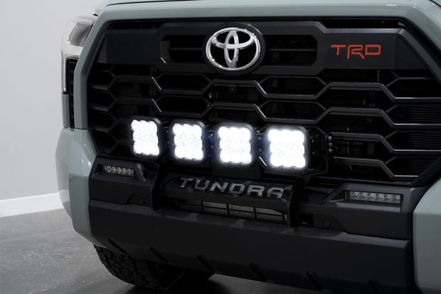 SS5 Grille CrossLink Lightbar Kit for 2022 Toyota Tundra Pro Yellow Combo Diode Dymanics