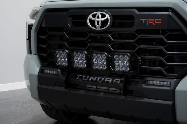 SS5 Grille CrossLink Lightbar Kit for 2022 Toyota Tundra Pro Yellow Combo Diode Dymanics
