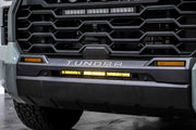 Stealth Bumper Light Bar Kit for 2022 Toyota Tundra White Combo Diode Dymanics