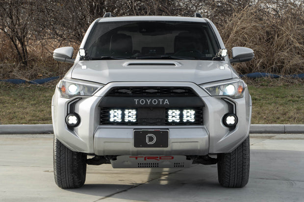 SS5 Stealth Grille LED 2-Pod Kit for 2014-2023 Toyota 4Runner, Pro Yellow Combo Diode Dynamics