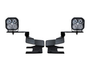 Stage Series Ditch Light Kit for 2017-2022 Ford Super Duty, SS3 Sport White Combo Diode Dynamics