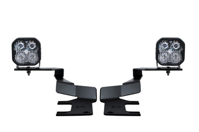 Stage Series Ditch Light Kit for 2017-2022 Ford Super Duty, SS3 Pro White Combo Diode Dynamics