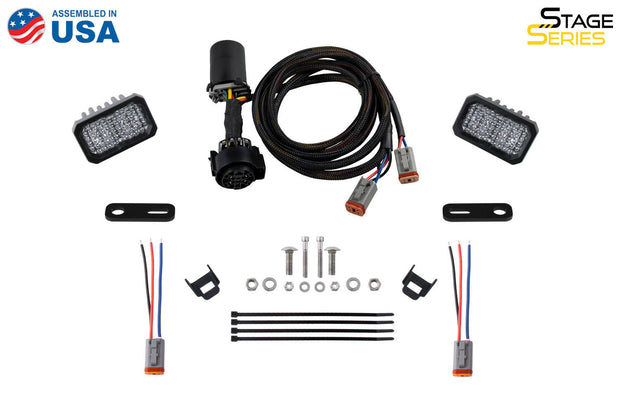Stage Series Reverse Light Mounting Kit for 2017-2022 Ford Super Duty Diode Dynamics