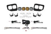 SS3 LED Fog Pocket Kit for 2020-2022 Ford Super Duty, Yellow Max Diode Dynamics